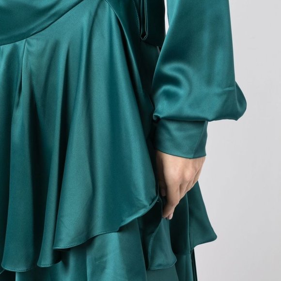 PatBO High Low Maxi Wrap Maxi Dress-NWT - Picture 6 of 9